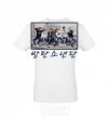 Men's T-Shirt Bangtan sonyeondan White фото