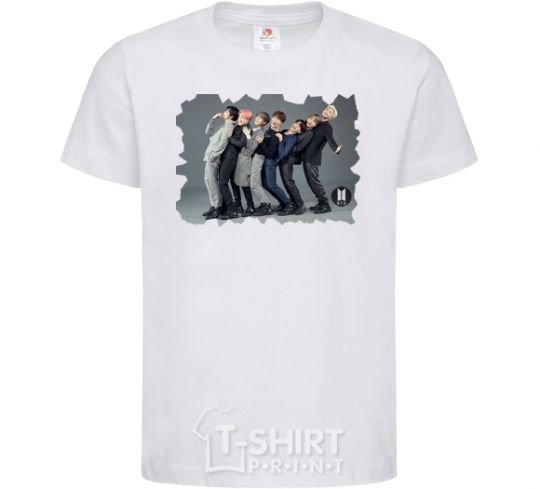 Kids T-shirt Bangtan White фото