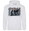 Men`s hoodie Bangtan sport-grey фото