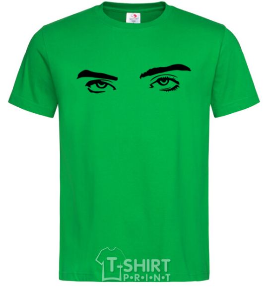 Men's T-Shirt Billie's eyes kelly-green фото