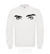 Sweatshirt Billie's eyes White фото