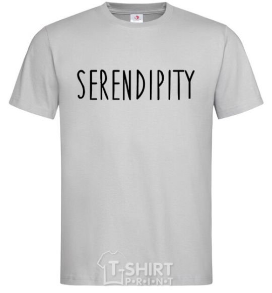 Men's T-Shirt Serendipity grey фото