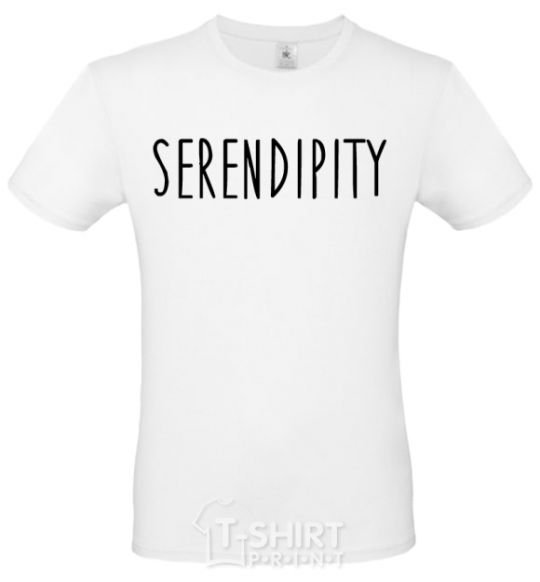 Men's T-Shirt Serendipity White фото