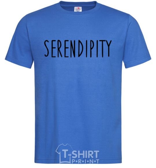 Men's T-Shirt Serendipity royal-blue фото