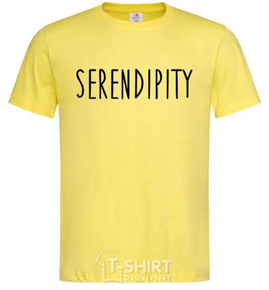 Men's T-Shirt Serendipity cornsilk фото