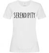 Women's T-shirt Serendipity White фото