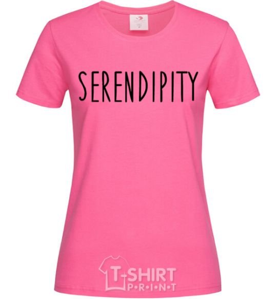 Women's T-shirt Serendipity heliconia фото