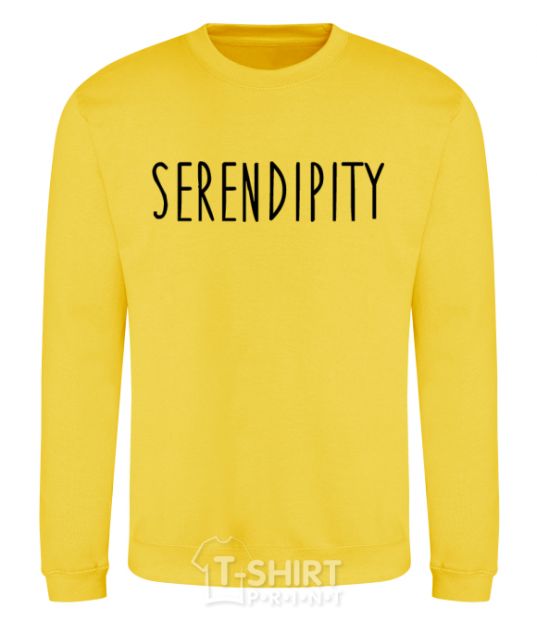 Sweatshirt Serendipity yellow фото