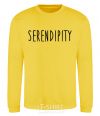 Sweatshirt Serendipity yellow фото