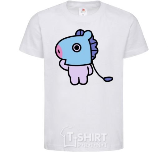 Kids T-shirt Mang White фото