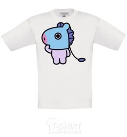 Kids T-shirt Mang White фото