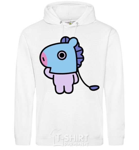 Men`s hoodie Mang White фото