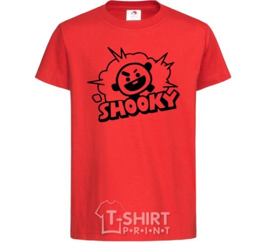 Kids T-shirt Shooky red фото