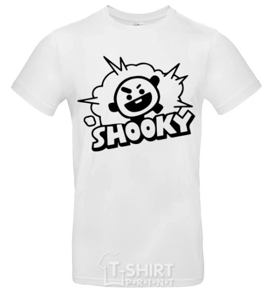 Men's T-Shirt Shooky White фото