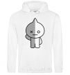 Men`s hoodie Van White фото