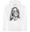 Men`s hoodie Billie Eilish black White фото