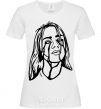 Women's T-shirt Billie Eilish black White фото