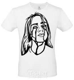Men's T-Shirt Billie Eilish black White фото