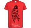 Kids T-shirt Billie E red фото