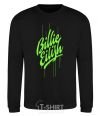 Sweatshirt Billie Eilish green black фото