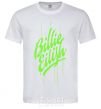 Men's T-Shirt Billie Eilish green White фото