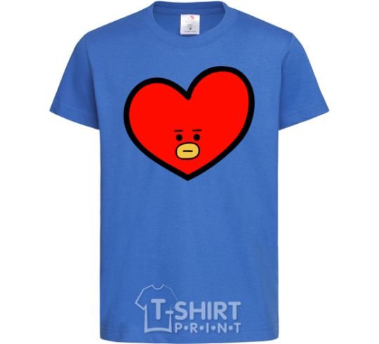 Kids T-shirt Tata royal-blue фото