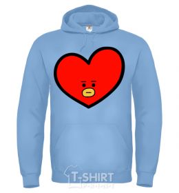 Мужская толстовка (худи) Tata Голубой фото