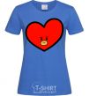 Women's T-shirt Tata royal-blue фото