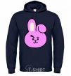 Men`s hoodie Cooky navy-blue фото