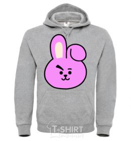 Мужская толстовка (худи) Cooky Серый меланж фото