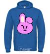 Men`s hoodie Cooky royal фото