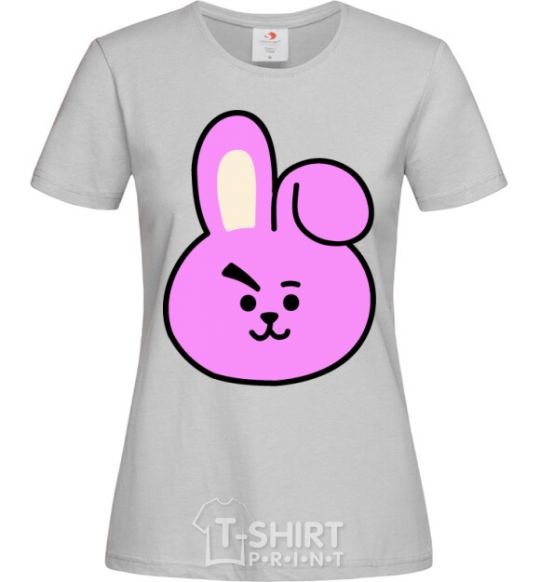 Women's T-shirt Cooky grey фото