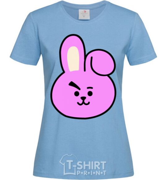 Women's T-shirt Cooky sky-blue фото