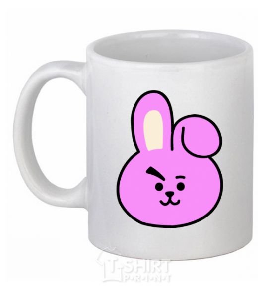 Ceramic mug Cooky White фото