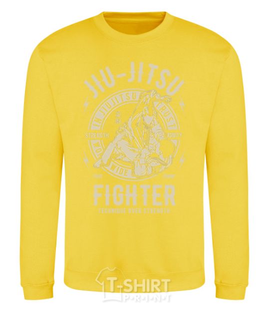 Sweatshirt Jiu Jitsu yellow фото