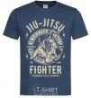 Мужская футболка Jiu Jitsu Темно-синий фото