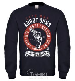 Sweatshirt It's About Freedom black фото