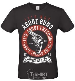 Men's T-Shirt It's About Freedom black фото
