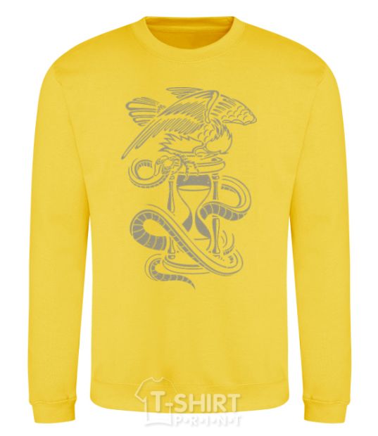 Sweatshirt Hourglass yellow фото