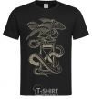 Men's T-Shirt Hourglass black фото