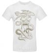 Men's T-Shirt Hourglass White фото