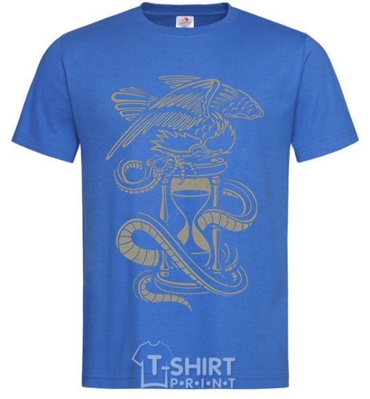 Men's T-Shirt Hourglass royal-blue фото