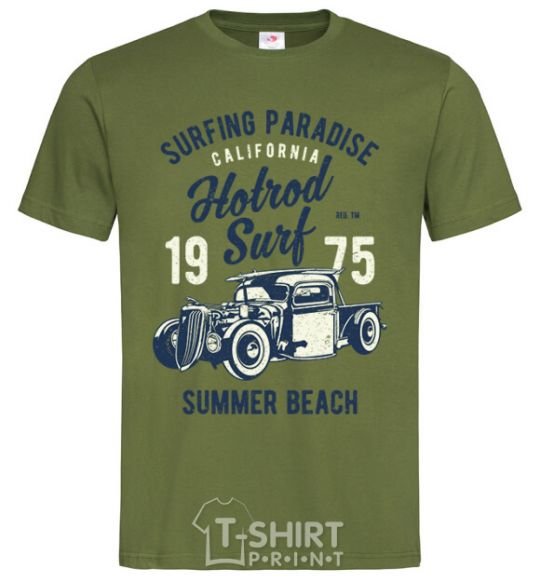 Men's T-Shirt Hotrod Surf millennial-khaki фото