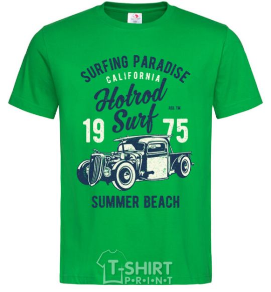 Men's T-Shirt Hotrod Surf kelly-green фото