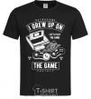 Men's T-Shirt Grew up on the game black фото