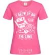 Women's T-shirt Grew up on the game heliconia фото
