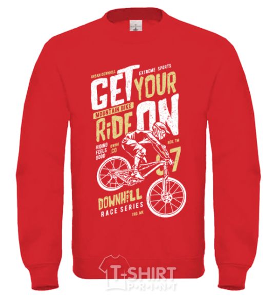 Sweatshirt Get Your Ride On yellow фото