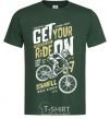 Мужская футболка Get Your Ride On Темно-зеленый фото