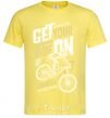 Men's T-Shirt Get Your Ride On cornsilk фото