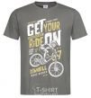 Men's T-Shirt Get Your Ride On dark-grey фото
